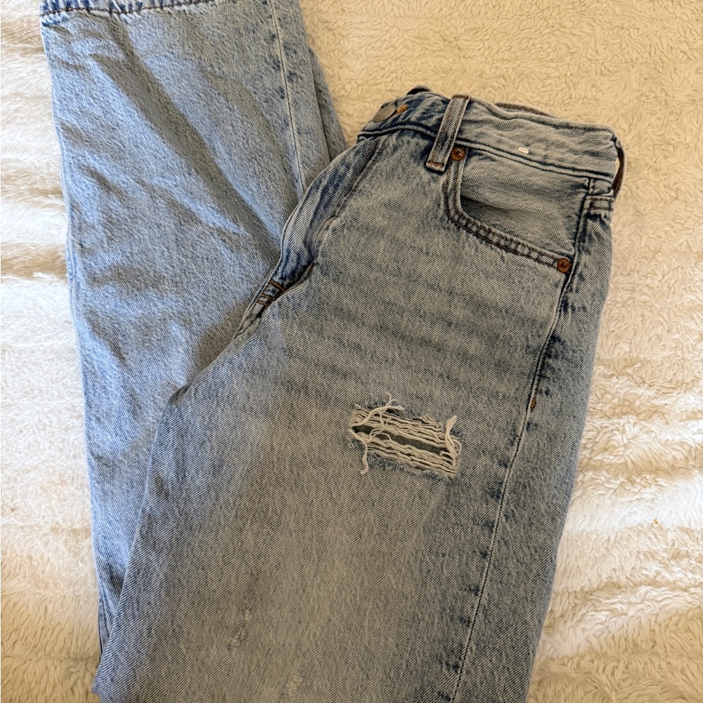 Aeropostale High Rise Baggy Jeans